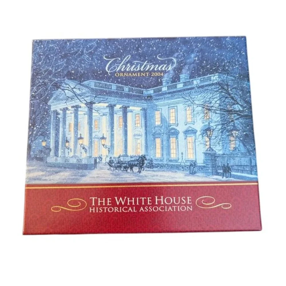 NEW 2004 The White House Historical Association Christmas Ornament